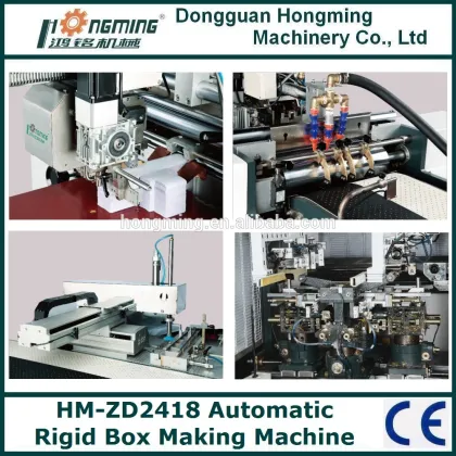 HM-ZD2418 Automatic Jadeite Rigid Box Making Machine