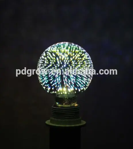 Wholesale price LED fireworks lights 230V E27 lamp G80/G25 3D LED bulb