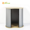 Trade Show Advertising Aluminum Tube Pop Up Counter