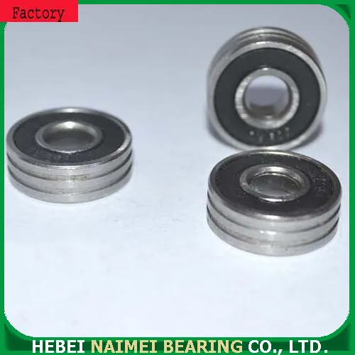 Micro steel bearings 608ZZwith double groove