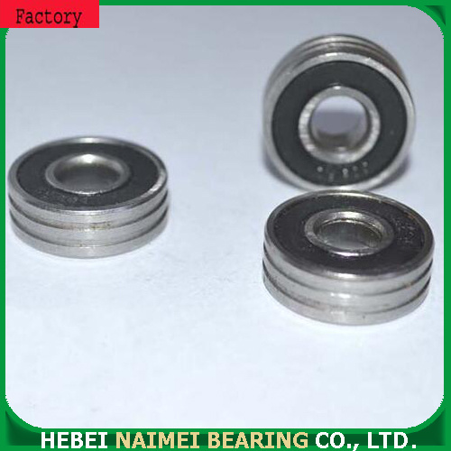 Micro steel bearings 608ZZwith double groove
