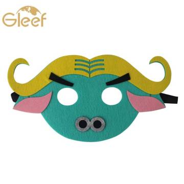 Felt djurmaske filtfest barnmask