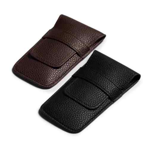 Custom Logo PU Leather Travel Watch Storage Pouch