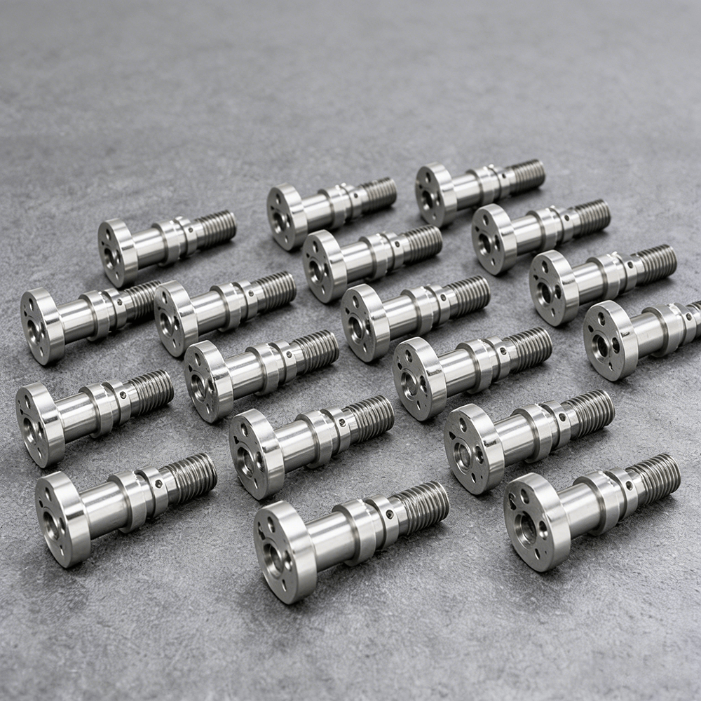 Flanged Stepped Shaft