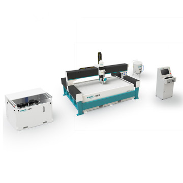 60000psi 3020 5 paksi marmer mosaic granit jubin batu CNC air jet cutting machine
