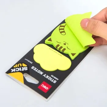 DELI Fancy Sticky Notes - High-Quality Creative Planner Stationery