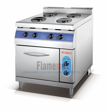 4-Burner Electric Hot Plate with Electric Oven (round) (HRQ-94E)