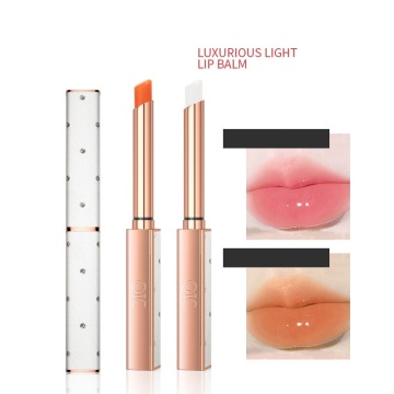 Bálsamo labial de logotipo personalizado: lápiz labial hidratante anti -seco para el invierno de otoño