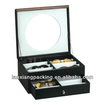 Durable hard eyeglasses case boxes