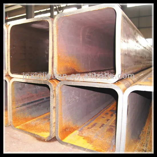 350X550mm JIS G3466 Welded Steel Rectangular Tube