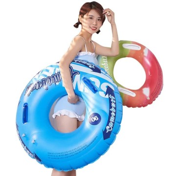 Hot Selling PVC Inflatable Double Airbag Swimming Ring for Summer