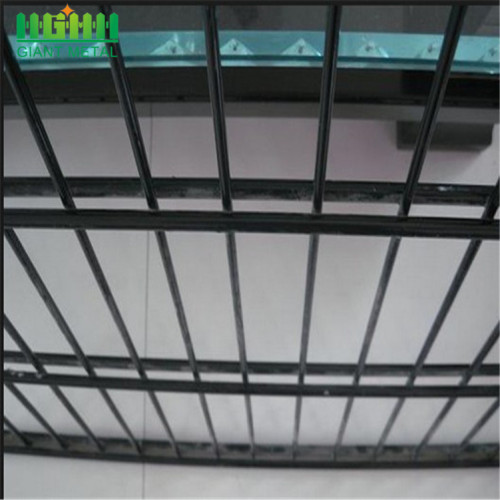 Best Selling Metal Garden Fence Double Horizontal Fence