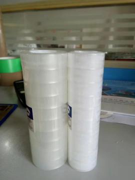 SGS and ISO9001 Certificate BOPP Clear Stainery Tape