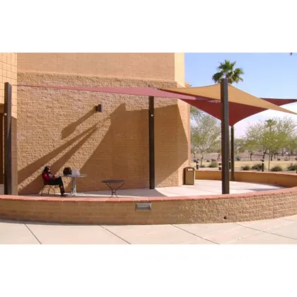Waterproof Outdoor Sun Shade Sail Nets & Shade Sails