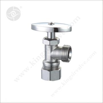 Valve d&#39;angle plaqué chromée KS-4090