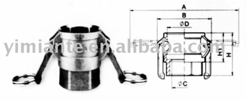 D Quick couplings