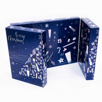 Mewah Custom Printing Window Box Christmas Advent Calendar