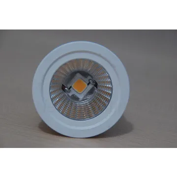 High CRI 88Ra COB GU10 5W  led spotlight with SHARP cob led