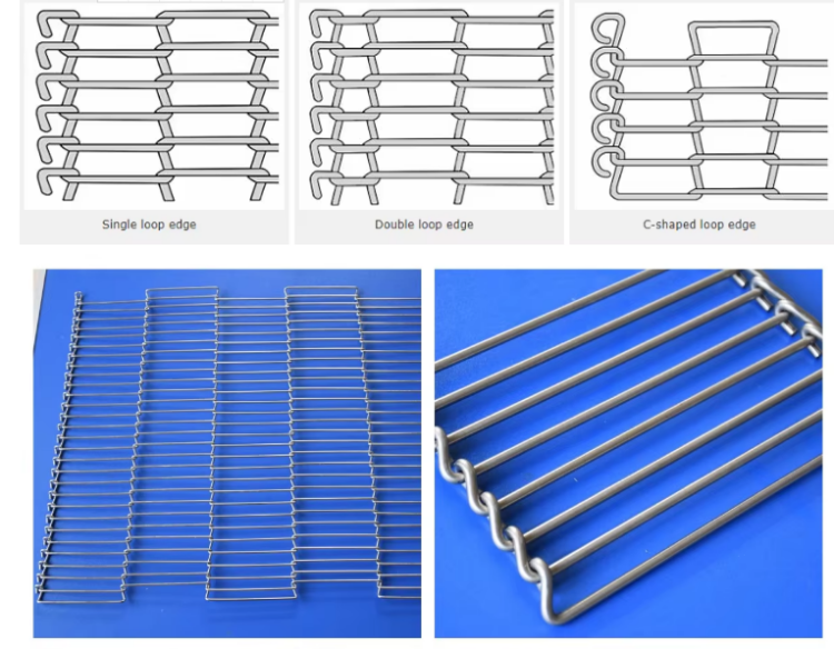 Supply Food Grade Wire Mesh Conveyor Belt
