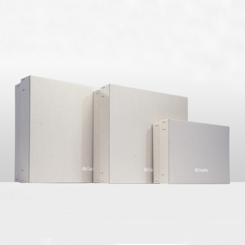 Luxury white custom paper box with lid