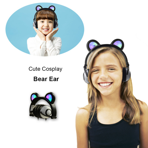 Casque promotionnel multi-couleurs pliable pour enfants