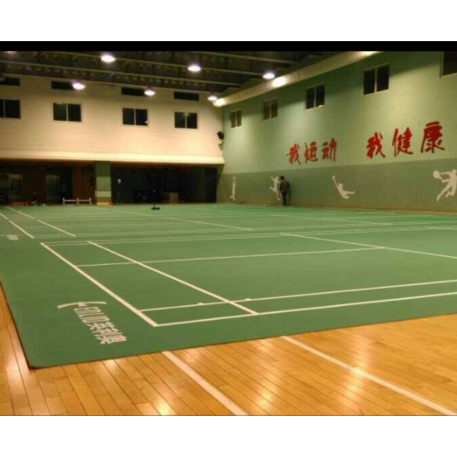 Badmintonplatzmatten für Indoor-Events mit Reißverschlusssystem