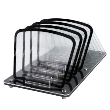 High Quality Tempered Glass Front Windshield Model Display Set for Car Window Tint Demonstration