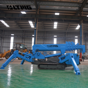 LTMG Factory Direct Sale: Diesel Engine Crawler Crane with Long Arm and Fly Jib