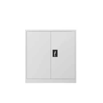 Modern Low Profile Metallic Steel Locker Cabinet