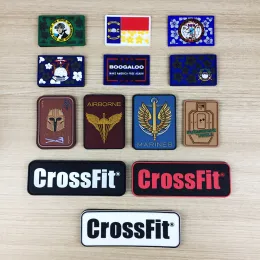 Custom 2D/3D Rubber Garment Label Morale Patch
