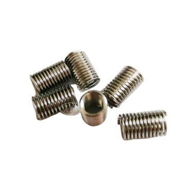Stainless steel wire thread insert cadmium plated gold plated high temperature alloy titanium alloy wire thread sleeve
