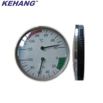 Big Size Wall Clock Thermometer Hygrometer for Sauna