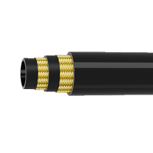 CR/NBR synthetic rubber wire braided hose