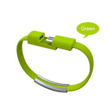 Portable Charging Cable Silicone USB Bracelet
