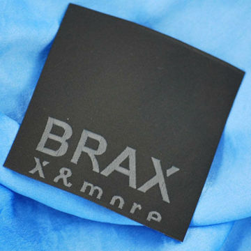 black satin woven label