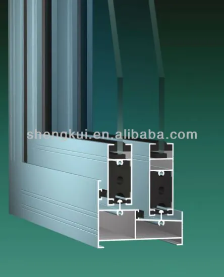 Aluminum Sliding Window Frame Powder Coating Window Aluminum Profiles