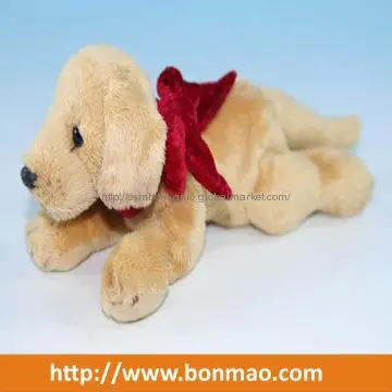 Lie Prone Plush Dog Toy