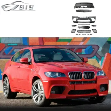 E71 X6M Style Body Kits - PP Plastic Bumpers and Rear Diffuser for E71 Series (2008-2013)