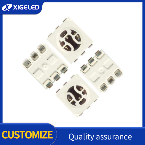 High-Power Light Emitting Diode SMD lights with LED 5050 double-color RGB high-power Factory