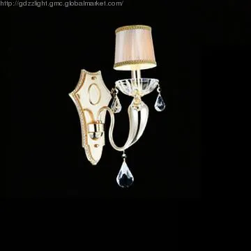 bedroom wall light with brown shade