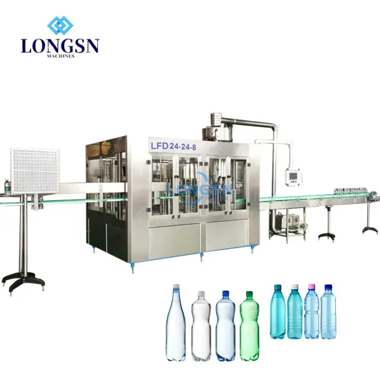 Drinking Water & Mineral Water Bottling Machine Production Line - 2000-3000 BPH Capacity