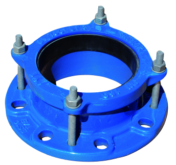 Di Fitting Ductile Cast Iron Quick Release Universal Coupling Flanged Adapter