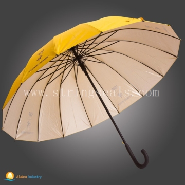 Hot Sell Printing Auto Open Straight Umbrella