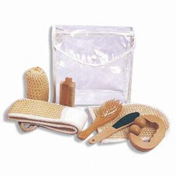 Seven-piece Bath Set with One Bath Strap