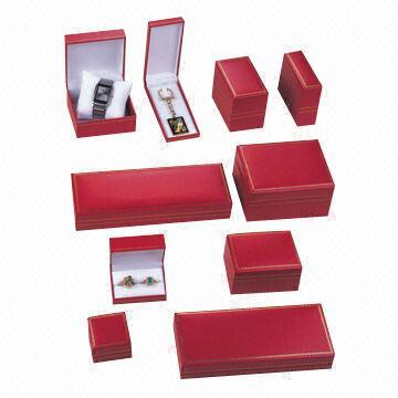 Watch Boxes, made of fancy paper and rubber blank, customized designs, sizes accepted