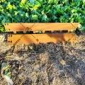 Corten Steel Bordeau de jardin droit fait maison