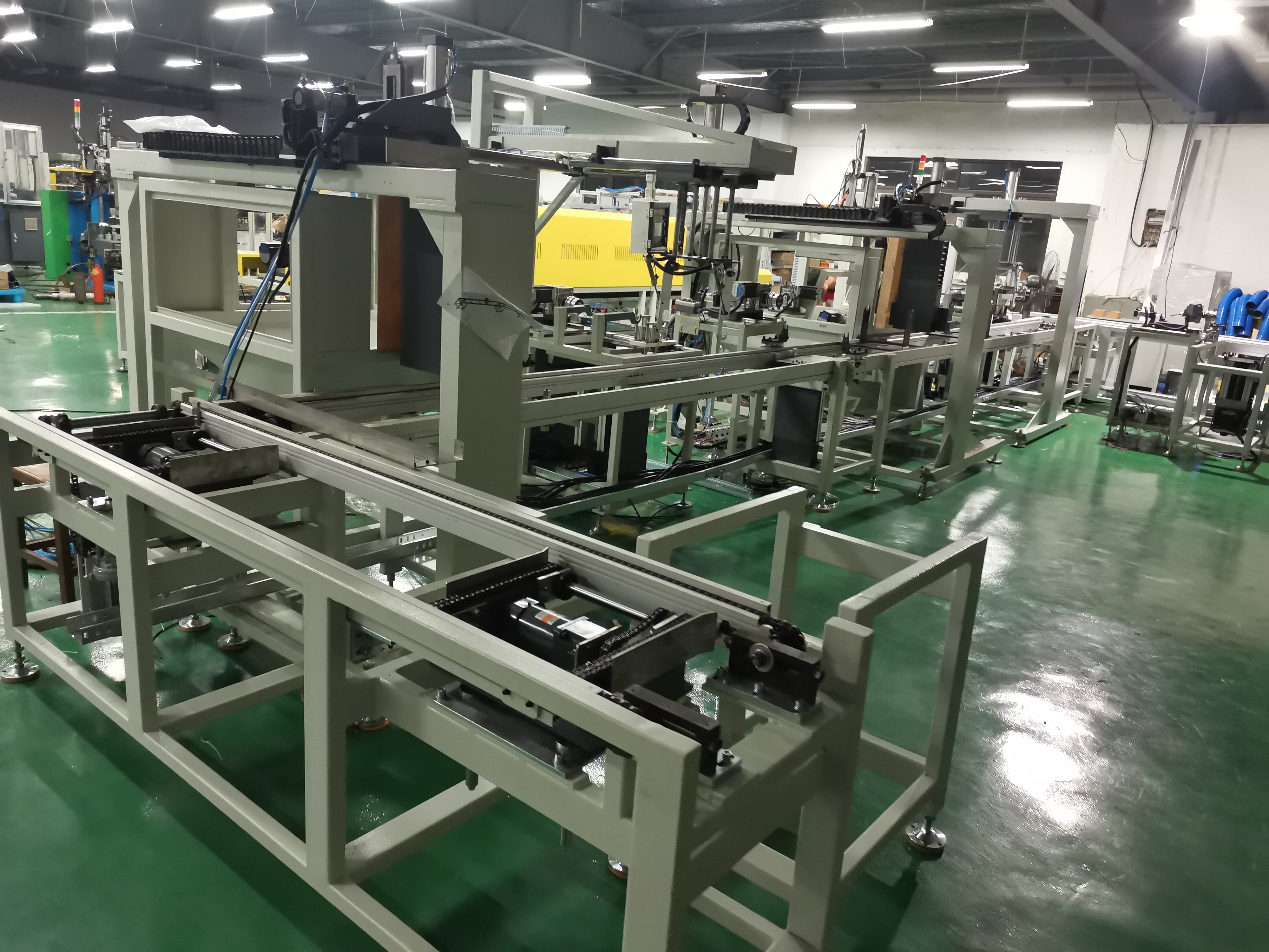 Core drill brazing line6