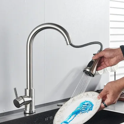Smart Touch Stainless Steel Kitchen Sink Tap