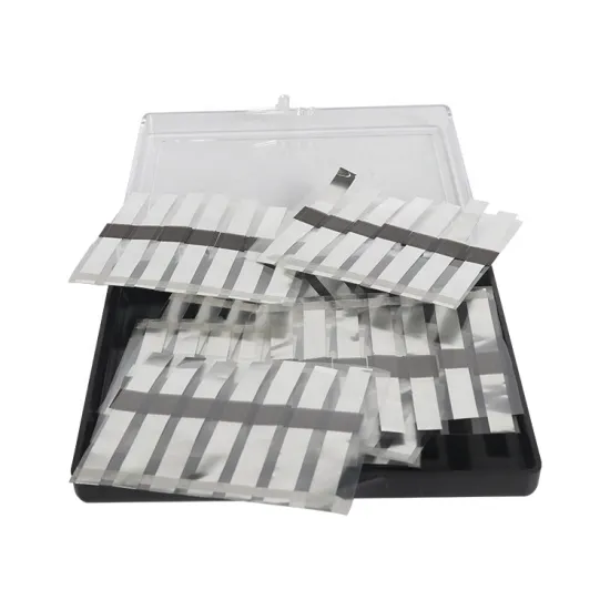 8mm Aluminum Tab with Adhesive Polymer Tape for Pouch Cell Battery Welding Materials