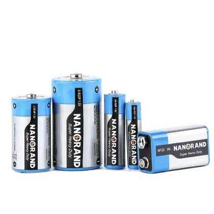 Nanguang R6P AA UM-3 1.5V Zinc Carbon Dry Cell Battery for Flashlight